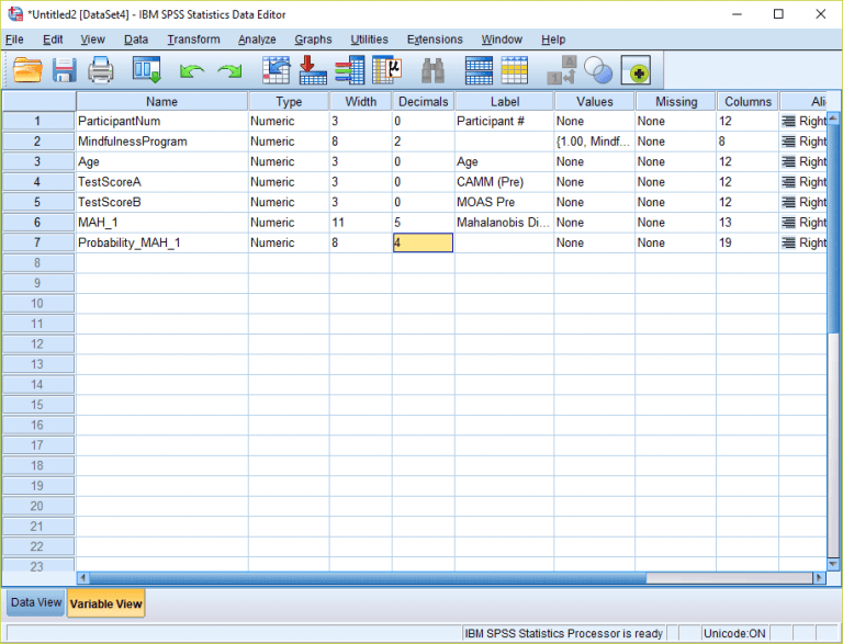 Identifying Multivariate Outliers in SPSS - Statistics Solutions